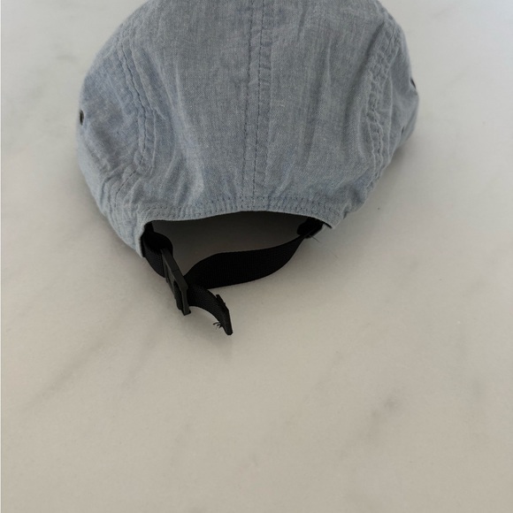 Obey Denim Blue and Chocolate Brown Hat - Picture 3 of 5